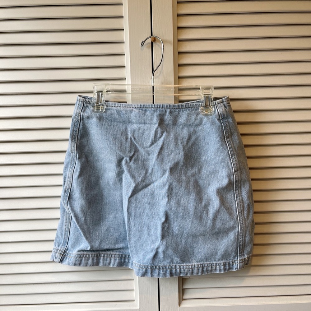 denim BDG mini skirt